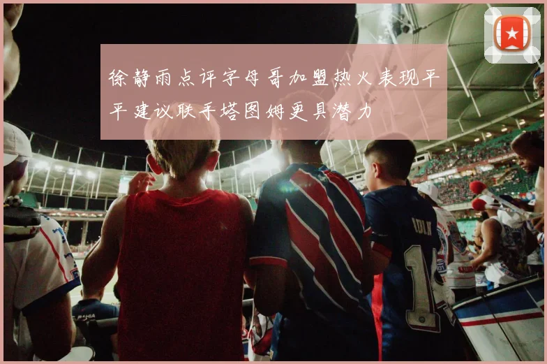 徐静雨点评字母哥加盟热火表现平平建议联手塔图姆更具潜力