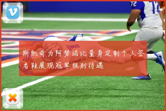 斯凯奇为阿努诺比量身定制个人签名鞋展现冠军级别待遇